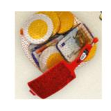 Schokogeld Münzen und Banknoten BILLA 100 Gramm 1 Netz