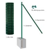 Gartenzaun / Gitterzaun 25 Meter Komplett-Set Foxx Josef Steiner 1 Set