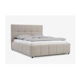 Bettgestell VEMMELEV Stoff beige 3650164 JYSK 1 Stück