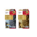 Livarno Home LED-Lichtervorhang/-netz div. Sorten Lidl 1 Packung