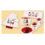 Geschirrserie mit Weihnachtsdekor verschiedene Motive Maximarkt 1 Stück