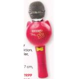 Bontempi Spielzeug Mikrofon mit Lautsprecher maxi.preisjoker Maximarkt 1 Stück
