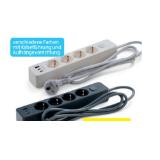 Workzone Steckdosenleiste 4 Schutzkontakt Steckdosen HOFER 1 Stück