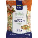Metro Chef Suppengemüse od. Minestrone Mix, Preisangabe ohne MwSt. (Preis inkl. MwSt. 5,05 €), METRO 2.50 Kilogramm 1 Packung