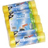 PapStar Müllbeutel mit Zugband 60 L od. 120 L, Preisangabe ohne MwSt. (Preis inkl. MwSt. 2,87 €), METRO 1 Rolle