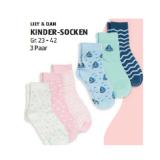 LILY & DAN Kinder-Socken 3 Paar HOFER 1 Packung