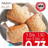 Spar Natur pur Bio-Vollkornweckerl EUROSPAR 1 Stück