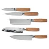 Silvercrest Küchenmesser mit robustem Bambus-Griff Koch- oder Santokumesser oder Küchenmesser-Set Lidl 1 Stück