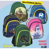 Promotion Bild von Spirit Vorschulrucksack Cat, Dream, Fußball, Football, Panther, T-Rex oder Uno Trac Maximarkt 1 Stück