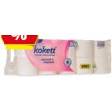 kokett Toilettenpapier 4-lagig, 10 x 200 Blatt HOFER 1 Packung
