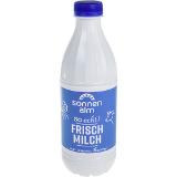 Sonnenalm BIO Frischmilch, Preisangabe ohne MwSt. (Preis inkl. MwSt. 1,75 €), METRO 1 Liter 1 Packung