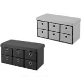 Livarno Home Sitztruhe 76 x 38 x 38 cm Lidl 1 Stück