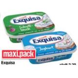 Exquisa Frischkäse versch. Sorten Maximarkt 1 Packung