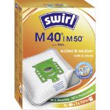 Swirl Staubbeutel M40/M50, Preisangabe ohne MwSt. (Preis inkl. MwSt. 8,82 €), METRO 4 Stück