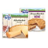 Alpenfest Käse- oder Streuselkuchen versch. Sorten Lidl 1.25 Kilogramm 1 Packung