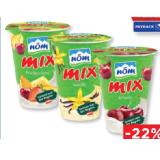 Nöm mix Fruchtjoghurt versch. Sorten Unimarkt 180 Gramm 1 Becher