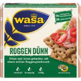 Wasa Knäckebrot Roggen dünn, Preisangabe ohne MwSt. (Preis inkl. MwSt. 1,64 €), METRO 1 Packung