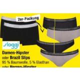 Bild von sloggi Damen-Hipster oder Brazil Slips oder Herren-Hipster Maximarkt 2 Stück 1 Packung