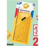 Spar Creative Geometrieset Maximarkt  4 Stück 1 Packung