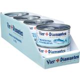 Vier Diamanten Thunfisch In Öl od. Natur, Preisangabe ohne MwSt. (Preis inkl. MwSt. 3,07 €), METRO 195 Gramm 1 Dose
