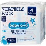 babylove Reinigungs-Wattepads Vorteilspack dm 240 Stück 1 Packung