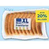 T&G XL Frankfurter  T&G 1 Kilogramm