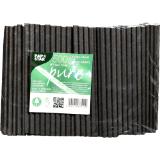 PapStar Trinkhalme Papier pure schwarz, Preisangabe ohne MwSt. (Preis inkl. MwSt. 17,46 €), METRO 500 Stück