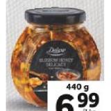 Deluxe Blütenhonig mit Walnüssen Lidl 440 Gramm 1 Glas