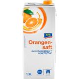 aro  Orangensaft 100%, Preisangabe ohne MwSt. (Preis inkl. MwSt. 2,82 €), METRO 1.50 Liter 1 Packung