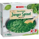 SPAR Junger Spinat passiert SPAR Gourmet 450 Gramm 1 Packung
