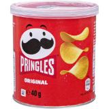 Pringles Kartoffelsnack div. Sorten, Preisangabe ohne MwSt. (Preis inkl. MwSt. 0,79 €), METRO 40 Gramm 1 Dose
