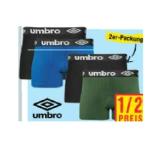 Umbro Herren-Boxershorts Maximarkt 2 Stück 1 Packung