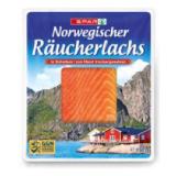 SPAR Norwegischer Räucherlachs INTERSPAR 150 Gramm 1 Packung