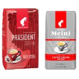 Julius Meinl Präsident oder Caffè Crema intenso Lidl APP Preis 1 Kilogramm 1 Packung