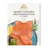 BILLA GENUSSWELT Schottischer Räucherlachs BILLA 100 Gramm 1 Packung