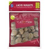 Yuu'n Mee Lachs Nuggets, Preisangabe ohne MwSt. (Preis inkl. MwSt. 15,39 €), METRO 1 Kilogramm 1 Packung
