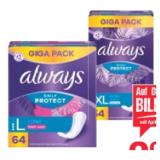 Promotion Bild von always Slipeinlagen Gigapack versch. Sorten Maximarkt 1 Packung