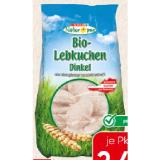 Spar Natur pur Bio-Lebkuchen Dinkel oder Marzipan SPAR 175 Gramm 1 Packung