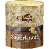 Efko od. Seeburger Sauerkraut, Preisangabe ohne MwSt. (Preis inkl. MwSt. 16,49 €), METRO 9.70 Kilogramm 1 Dose