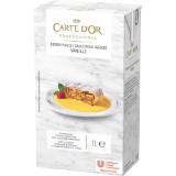 Carte D'Or Dessertsauce Vanille, Preisangabe ohne MwSt. (Preis inkl. MwSt. 5,67 €), METRO 1 Liter 1 Packung