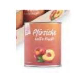 Sweet Valley Pfirsich Halbe Frucht HOFER 820 Gramm 1 Dose