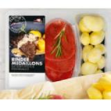 Marcher Hüftsteak mit Prinzesskartoffeln in Pfeffersauce BILLA PLUS 500 Gramm 1 Packung