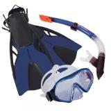 Promotion Bild von Schildkröt 3-TEILIGES SCHNORCHELSET PRO DUNKELBLAU/NAVY HERVIS 1 Set