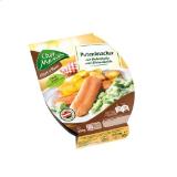 Bild von Chef Menü Putenknacker mit Rahmfisolen & Erdäpfelscheiben jö Bonus Club Preis BILLA 350 Gramm 1 Packung