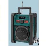Bild von NEDIS Kofferradio / Baustellenradio RDDB3100GN UVP 99,99 € RED ZAC 1 Stück