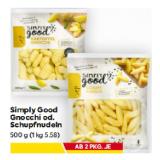 simply good Gnocchi od. Schupfnudeln BILLA 500 Gramm 1 Packung