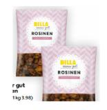 BILLA immer gut Rosinen BILLA 500 Gramm 1 Packung