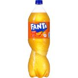 Promotion Bild von Fanta Orange, Preisangabe ohne MwSt. (Preis inkl. MwSt. 1,74 €), METRO 1.50 Liter 1 Flasche
