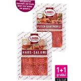 Loidl Haus-, Puten-, Frische-Salami oder Puten Kantwurst geschnitten Sutterlüty 1 Packung