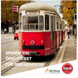 Promotion Bild von Flüchtlingsprojekt Ute Bock Spendenpaket Öffi-Ticket schenkt einen Monat freie Fahrt in Wien Ute Bock 1 Stück